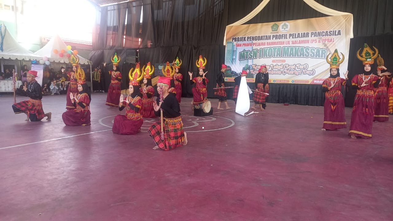 MTsN 1 Kota Makassar Menyelenggarakan Kegiatan P5 dan PPRA (Projek Penguatan Profil Pelajar Pancasila dan Profil Pelajar Rahmatan lil Alamin) Tahun 2024
