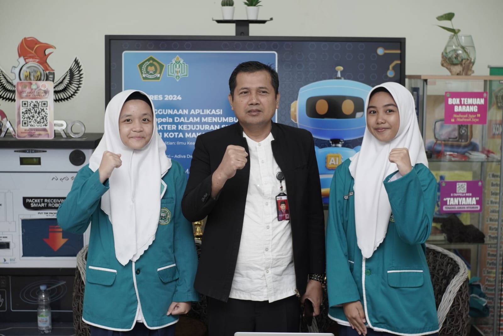Siswa MTsN 1 Kota Makassar Lolos ke Tingkat Nasional dalam Ajang MYRES 2024