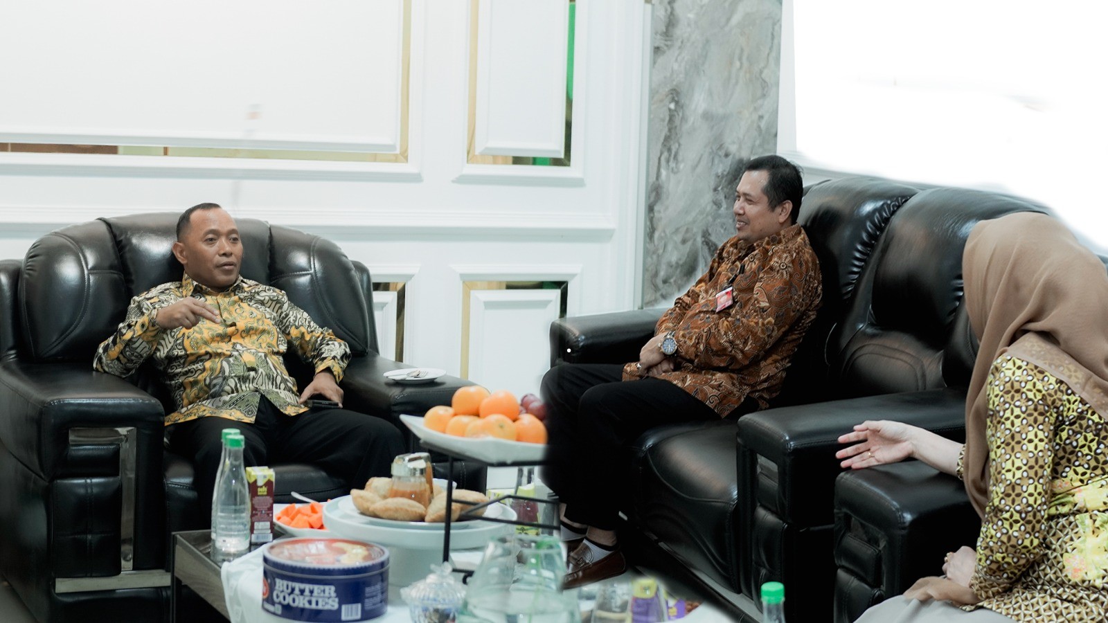 MTsN 1 Kota Makassar Terima Kunjungan Kepala Kantor Kementerian Agama dan Pengawas Bina Madrasah