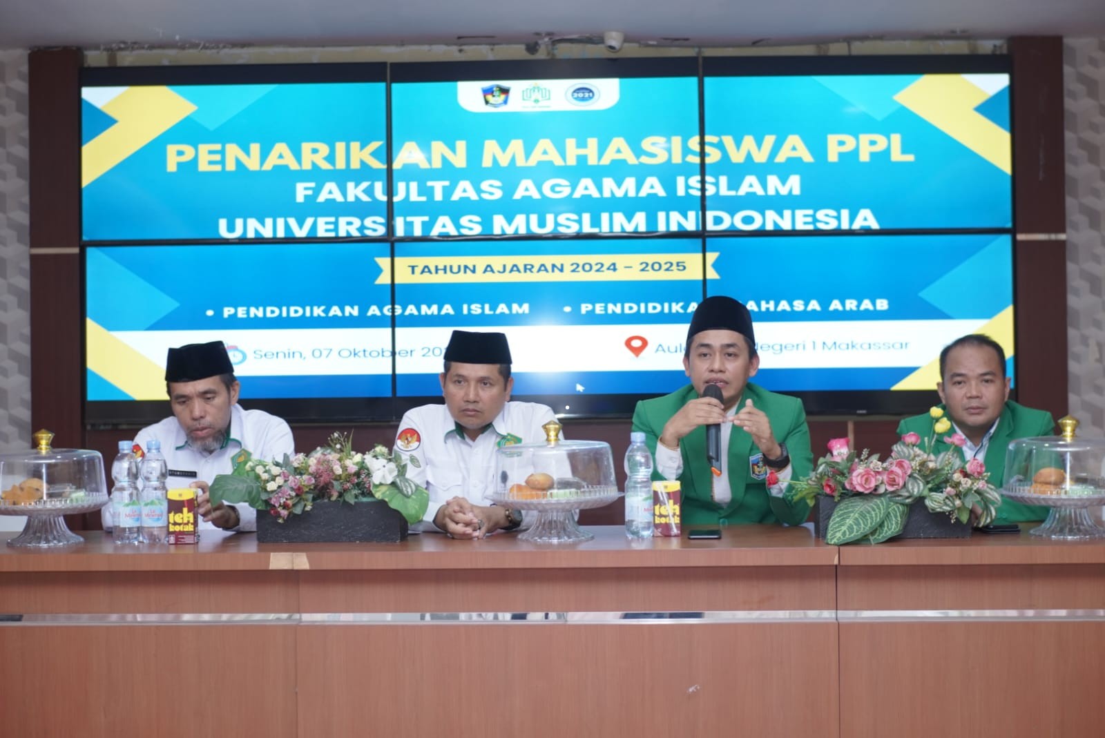 Penarikan Mahasiswa PPL Universitas Muslim Indonesia Tahun Pelajaran 2024 - 2025 di MTsN 1 Kota Makassar