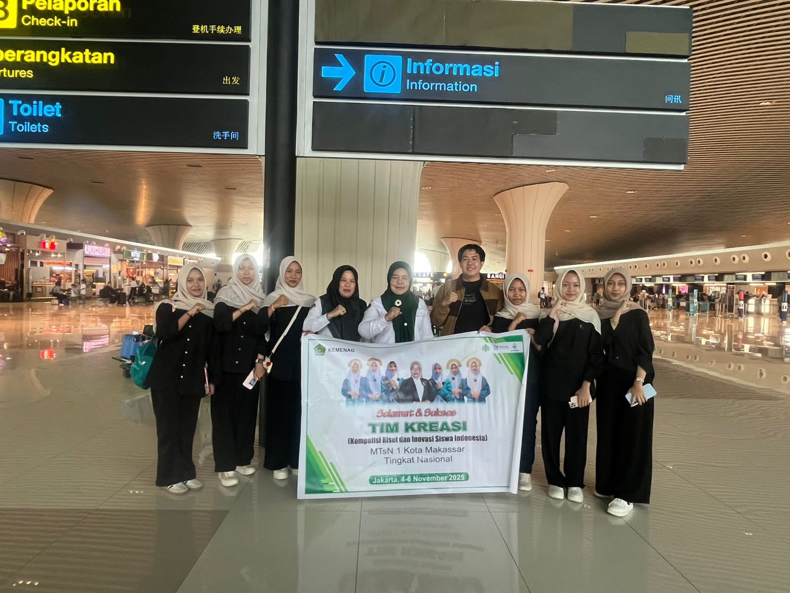 Tim Kreasi MTsN 1 Kota Makassar Melaju ke Tingkat Nasional